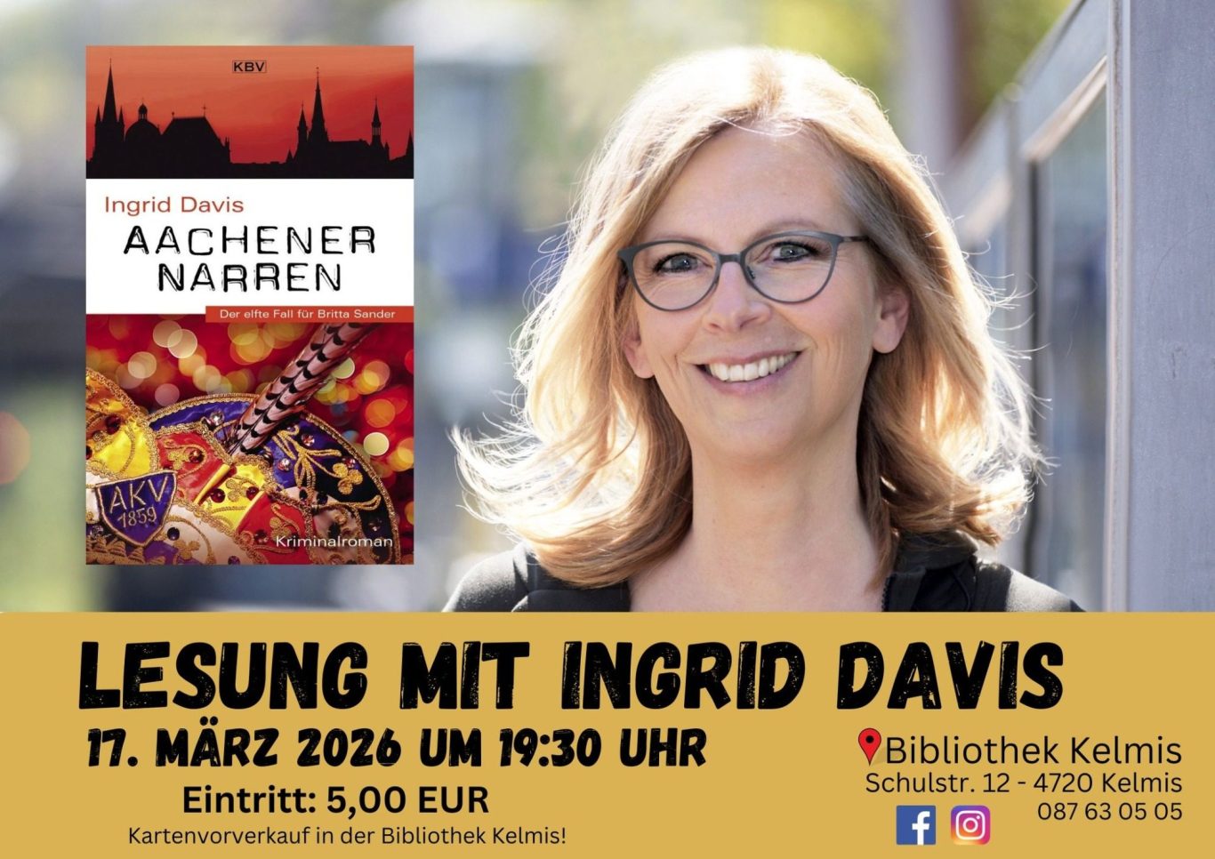 News Ingrid Davis Aktuelles zu Krimiautorin Ingrid Davis